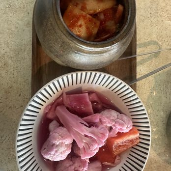 O'Kims - Kimchi and sour cauliflower - Korean Near Me - Honolulu, Hawaii