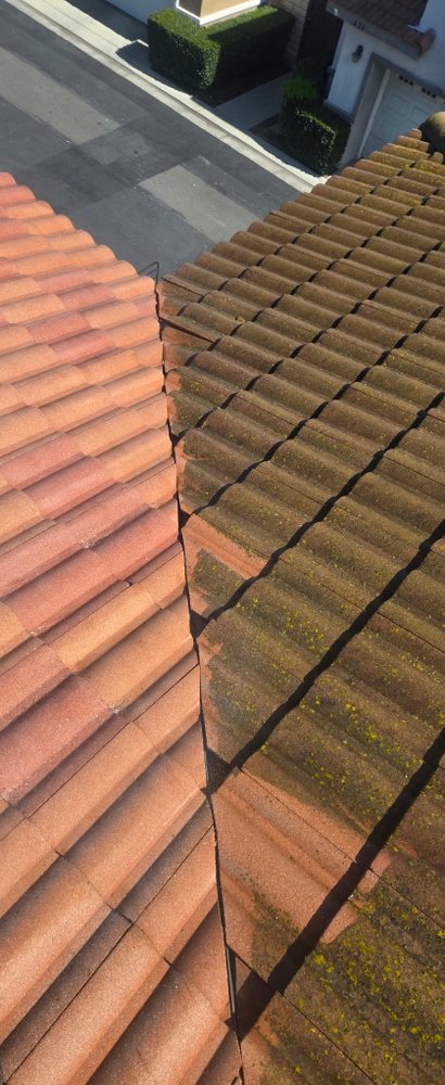 Slide of First Class Roof Cleaning