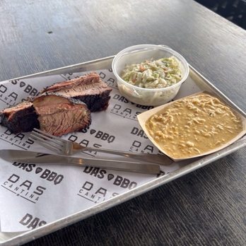 DAS BBQ - BEEF BRISKET PLATE (7oz) - Barbeque Near Me - Atlanta, Georgia