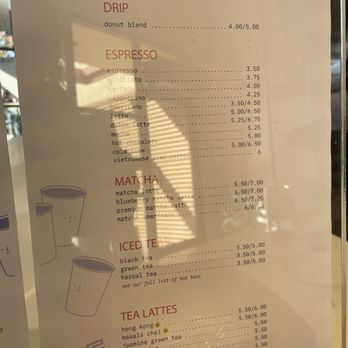 Cafe Dulce - Drink menu - Cafes Near Me - Vernon, California