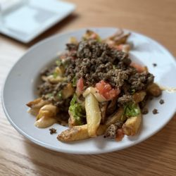 Orchard - Animal fries! Ground beef and almost a meal on its own
