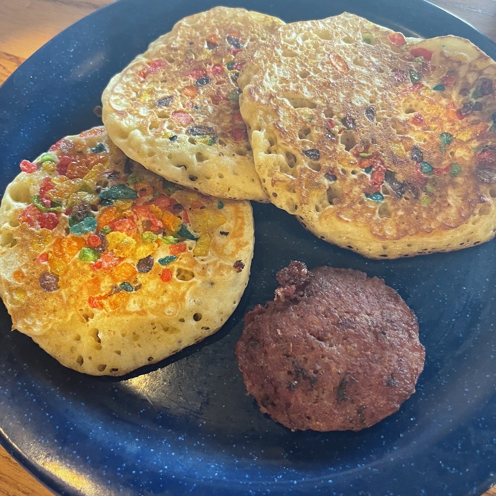 Confetti pancakes Confetti pancakes