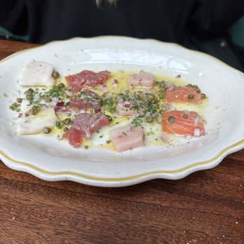 Clark's Oyster Bar - Crudo a delight! - Seafood Near Me - Aspen, Colorado Clark's Oyster Bar - Crudo a delight! - Seafood Near Me - Aspen, Colorado