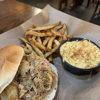 Mission BBQ - Pulled chicken sandwich combo - Barbeque Near Me - Stafford, Virginia Mission BBQ - Pulled chicken sandwich combo - Barbeque Near Me - Stafford, Virginia