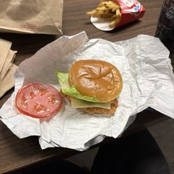 Wendy's - Asiago Ranch Chicken sandwich Combo