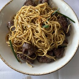 SI-Garlic Noodles added beef