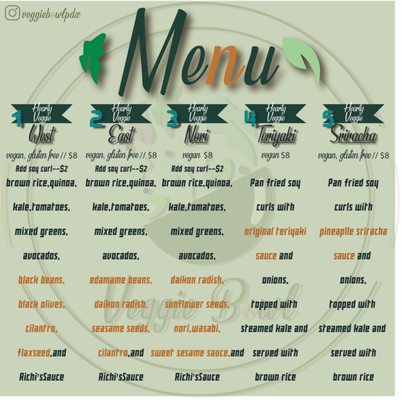 Menu photo 3 veggie bowl Oregon City, OR Menu photo 3 veggie bowl Oregon City, OR