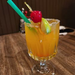 El Parral Mexican Restaurant - Mango margaritas
