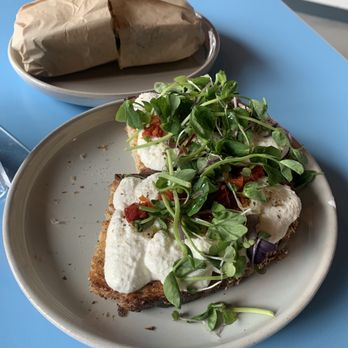 Ciao, Gloria - Ricotta toast - Cafes Near Me - Brooklyn, New York Ciao, Gloria - Ricotta toast - Cafes Near Me - Brooklyn, New York