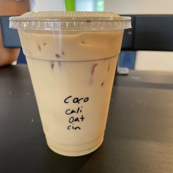 Lucky’s Coffee Roasters - Coco Cali with cinnamon - Coffee Roasteries Near Me - Upland, California