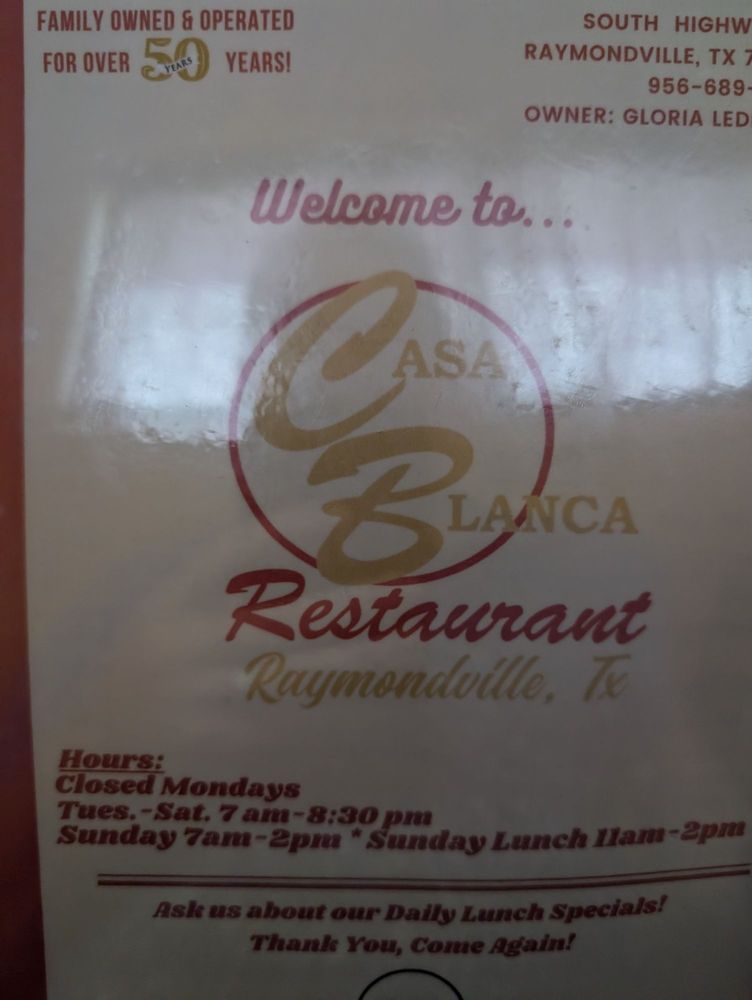 Casa Blanca Restaurant