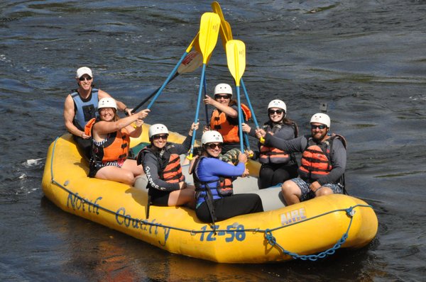 Kennebec White Water Rafting by null