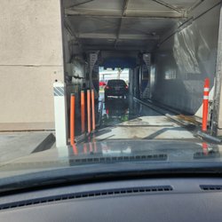 They added vertical cones to help guide the morons that keep breaking it. Two thumbs up! 5-25-2023