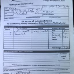 Invoice I got. Made in 4 minutes.