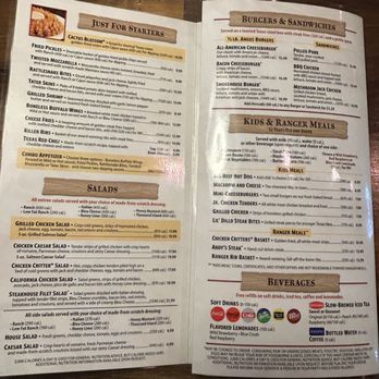 Texas Roadhouse - Menu - Steakhouses Near Me - Indio, California