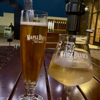 Maple Branch Craft Brewery - Best of Both kölsch and moscato - Breweries Near Me - Fort Worth, Texas