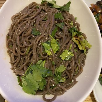 The Weekender - Buckwheat noodle with basil. - Pool Halls Near Me - Woodside, New York