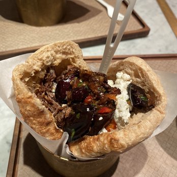 Brassica - brisket pita - Mediterranean Near Me - Upper Arlington, Ohio