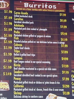 Menu photo 2 Senor Taquero 2 San Diego, CA Menu photo 2 Senor Taquero 2 San Diego, CA