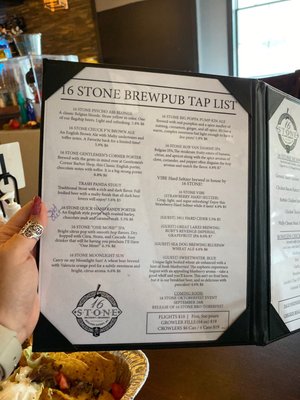 Menu photo 2 16 Stone Brewpub Holland Patent, NY Menu photo 2 16 Stone Brewpub Holland Patent, NY