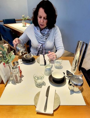 Cafe Portrait by null