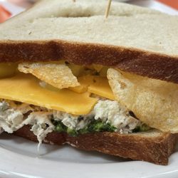 Swedish Hill Deli Cafe - Chicken crunch pesto sandwich