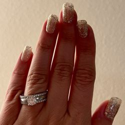 TM Nails - Acrylic with glitter