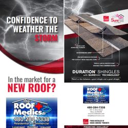 The Roof Medics - In the Market for a new roof? Give us a call today 480-284-7338. The Roof Medics, LLC Voted "People Love us on Yelp" Awarded 5 Years running