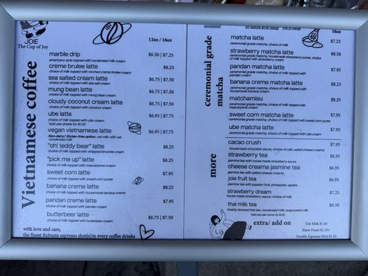 Menu photo 5 Joie COFFEE Seattle, WA