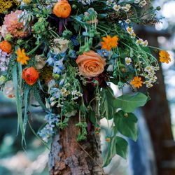 Wildflowers At The Lake - Venue flower arrangement