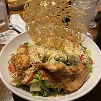 Kitchen Sync - Fried Catfish Caesar Salad - Pizza Near Me - Greenville, South Carolina