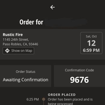 Rustic Fire - Online Order at: 6:25PM - Pizza Near Me - Paso Robles, California