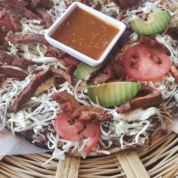 Casa Oaxaca - Tlayuda with cecina - Mexican Near Me - Edmonds, Washington Casa Oaxaca - Tlayuda with cecina - Mexican Near Me - Edmonds, Washington