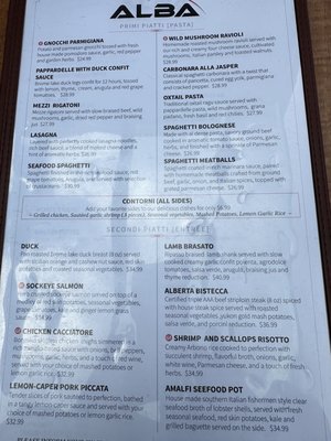 Menu photo 3 ALBA Restaurant Jasper, AB