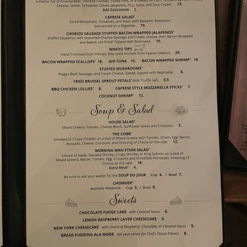 Teton House - Menu - Seafood Near Me - Menan, Idaho