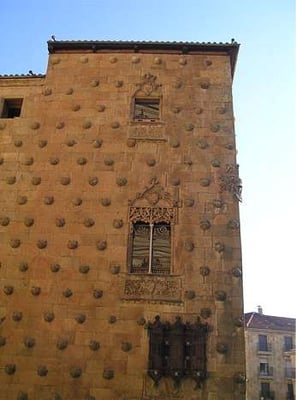 Public Library of Salamanca - Casa de las Conchas by null