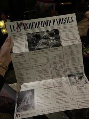 Menu photo 1 Vanderpump A Paris Las Vegas, NV Menu photo 1 Vanderpump A Paris Las Vegas, NV