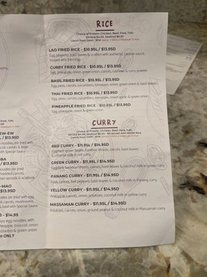 Menu photo 3 Sabaidee Lao & Thai Cuisine Walton, KY Menu photo 3 Sabaidee Lao & Thai Cuisine Walton, KY