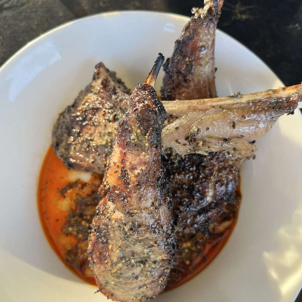 Rare Society - Lamb lolipops- so good!!!! Loved the Chimichurri sauce - Steakhouses Near Me - San Clemente, California Rare Society - Lamb lolipops- so good!!!! Loved the Chimichurri sauce - Steakhouses Near Me - San Clemente, California