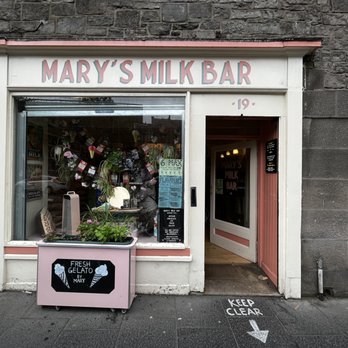 Mary's Milk Bar - Storefront - Ice Cream & Frozen Yogurt Near Me - Edinburgh, EDH