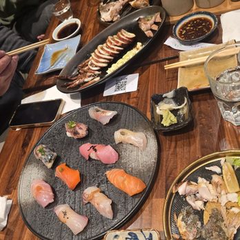 Yuyake Dan Dan Japanese Tapas - Sushi set and grilled squid - so good! - Izakaya Near Me - Pleasanton, California Yuyake Dan Dan Japanese Tapas - Sushi set and grilled squid - so good! - Izakaya Near Me - Pleasanton, California