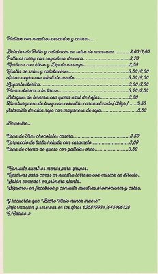 Menu photo 2 Nueva Taberna La Carrucha Seville, SE
