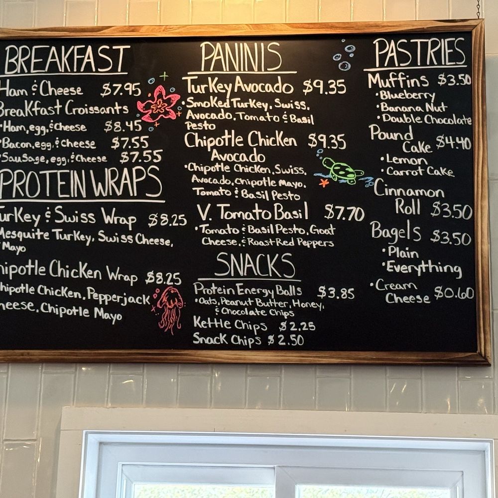 Coffee Waves - London Sqaure - Menu - Gelato Near Me - Corpus Christi, Texas
