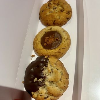 P’tit Tea Maison - Chocolate pecan, biscoff/nutella and dark chocolate - Donuts Near Me - Fort Worth, Texas