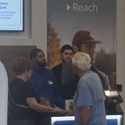 Two employees idk if they on the just on the spectrum or work for spectrum