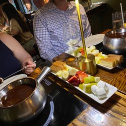 Taureau - dark chocolate dessert