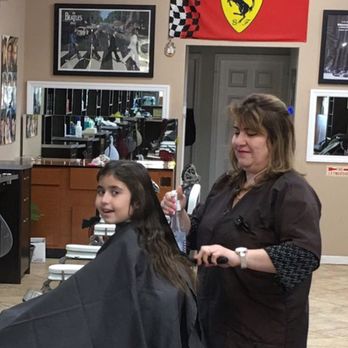 Daniel's Barber Shop - Even little girls love Daniels Barber shop.
Thank you Lora.
Nicole's loves her new look. - Barbers Near Me - Port Washington, New York Daniel's Barber Shop - Even little girls love Daniels Barber shop.
Thank you Lora.
Nicole's loves her new look. - Barbers Near Me - Port Washington, New York