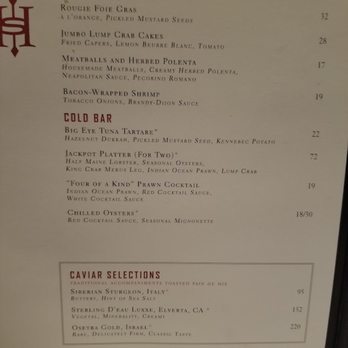 High Steaks - Appetizers, Cold Bar, and Caviar menu from 2/2022 - Steakhouses Near Me - Lincoln, California High Steaks - Appetizers, Cold Bar, and Caviar menu from 2/2022 - Steakhouses Near Me - Lincoln, California