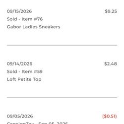 Consignment Originals - What I was paid