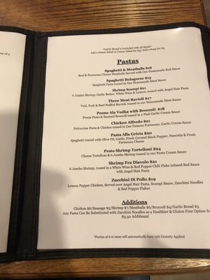 Menu photo 4 Meoni's Italian Kitchen Bullhead City, AZ